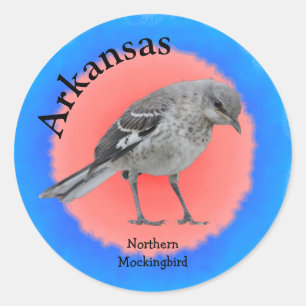 State Bird of Arkansas Classic Round Sticker