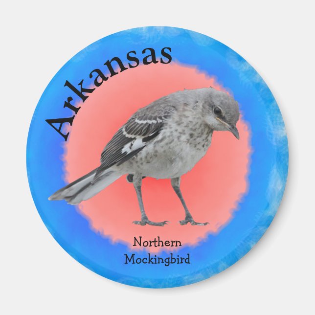State Bird of Arkansas Magnet (Front)