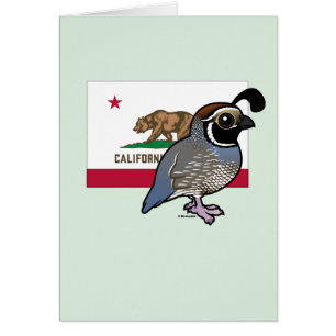 State Birdorable: California Quail