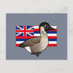 State Birdorable of Hawaii: Nene Postcard