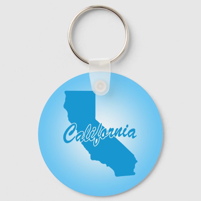State California Key Ring (Front)