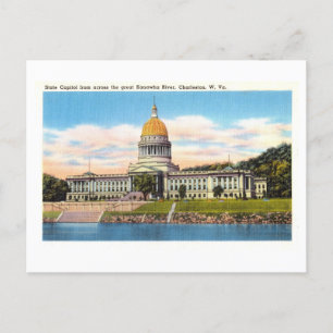 State Capitol in Charleston, West Virginia, Postcard