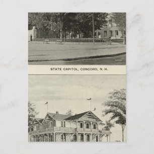 State Capitol, NH State Bldg, Columbian Exposition Postcard