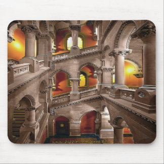 State Capitol of NY - Staircase  (albany) Mouse Pad
