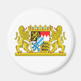 state coat of arms Bayer Magnet