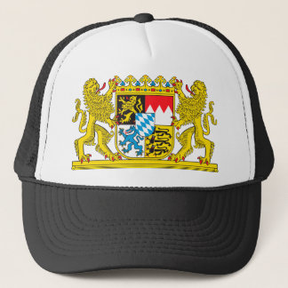 state coat of arms Bayer Trucker Hat