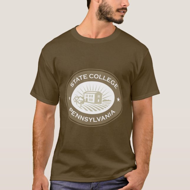 State College Pennysylvania logo T-Shirt (Front)
