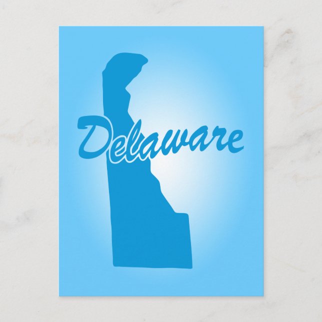 State Delaware Postcard (Front)