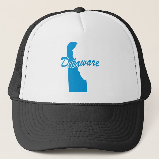 State Delaware Trucker Hat (Front)