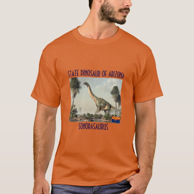 State Dinosaur Of Arizona T-Shirt (Front)