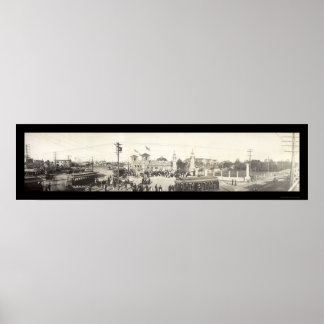 State Fair Dallas TX Photo 1908 Poster