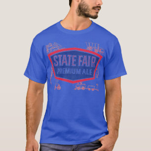 State Fair Premium Ale Beer Retro Defunct Breweria T-Shirt