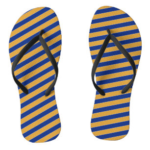 State Flag Colours of Massachusetts Jandals