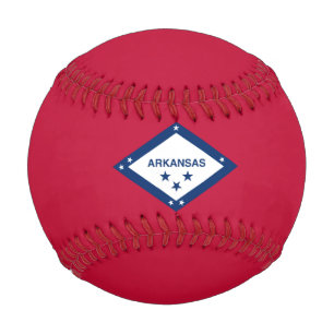 State Flag of Arkansas Baseball