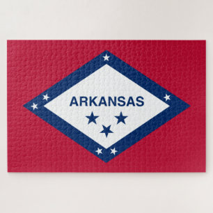 State Flag of Arkansas Jigsaw Puzzle