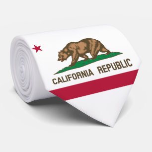 State Flag of California Tie