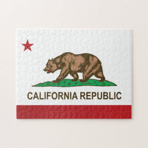 State Flag of California, USA Jigsaw Puzzle