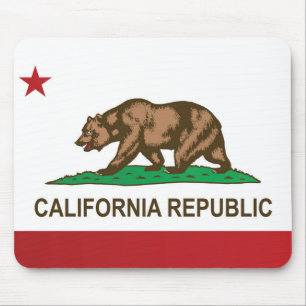 State Flag of California, USA Mouse Pad