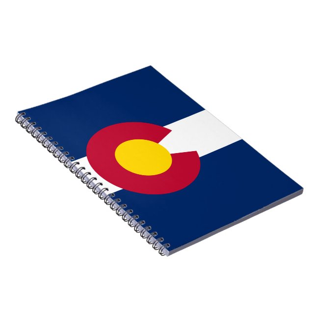 State Flag of Colorado Notebook (Right Side)