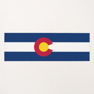 State Flag of Colorado Yoga Mat
