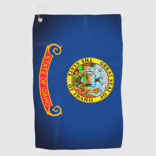 State Flag of Idaho Golf Towel