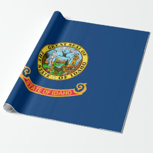 State Flag of Idaho Wrapping Paper