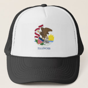 State Flag of Illinois Trucker Hat