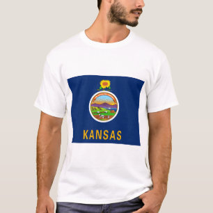 State Flag of Kansas T-Shirt