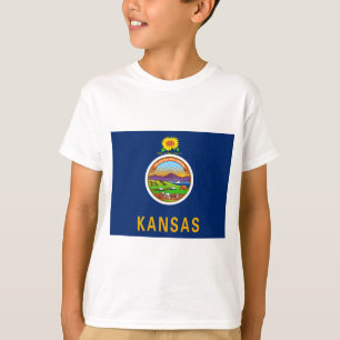 State Flag of Kansas T-Shirt