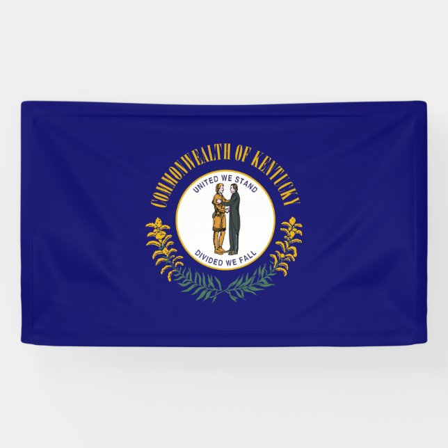 State Flag of Kentucky Banner (Horizontal)