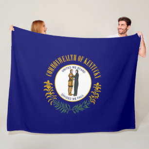 State Flag of Kentucky Fleece Blanket