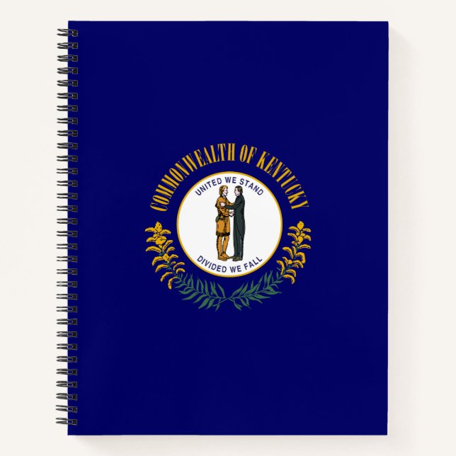 State Flag of Kentucky Notebook (Front)