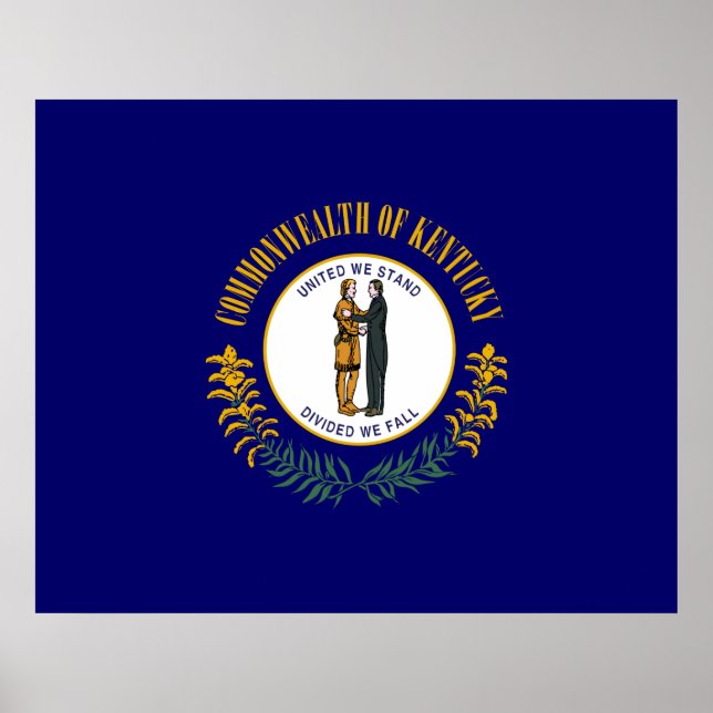 State Flag of Kentucky Poster (Front)