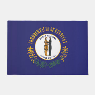 State Flag of Kentucky, USA Doormat