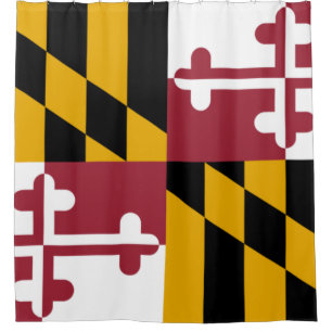 State Flag of Maryland Shower Curtain