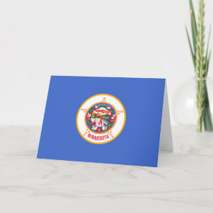 State Flag of Minnesota Card