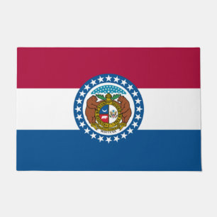 State Flag of Missouri Doormat