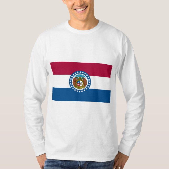 State Flag of Missouri T-Shirt (Front)