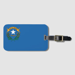 State Flag of Nevada, USA Luggage Tag