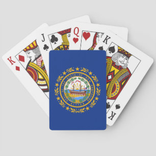 State Flag of New Hampshire Playing Cards