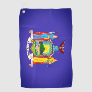 State Flag of New York Golf Towel