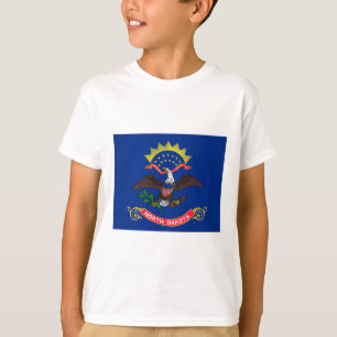 State Flag of North Dakota (North Dakotan) T-Shirt