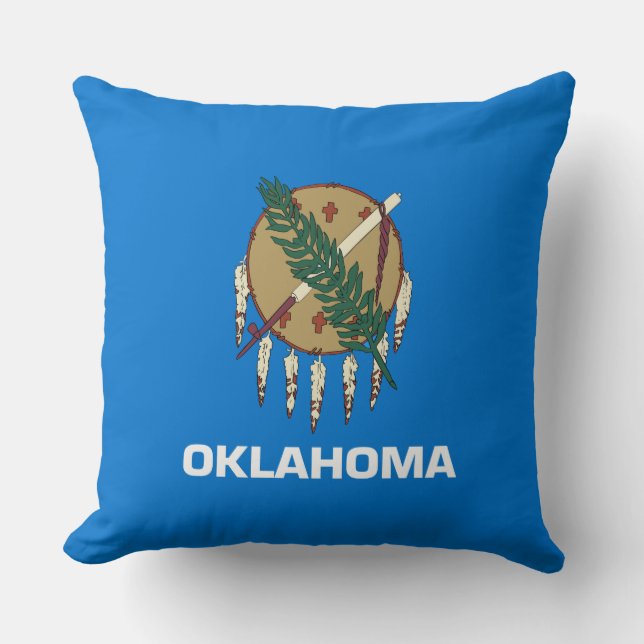 State Flag of Oklahoma Cushion (Front)