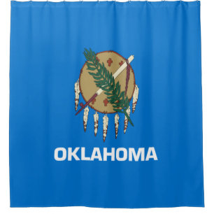 State Flag of Oklahoma Shower Curtain