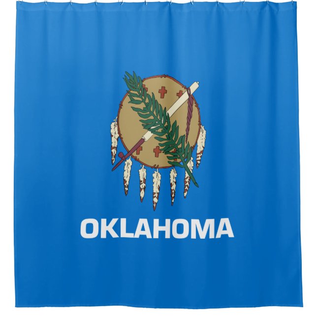 State Flag of Oklahoma Shower Curtain (Front)
