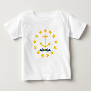 State Flag of Rhode Island Baby T-Shirt