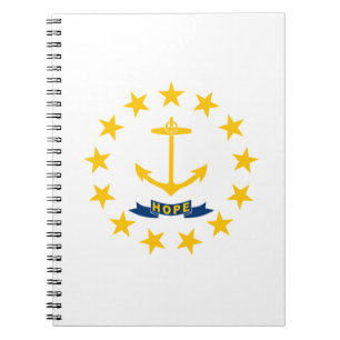 State Flag of Rhode Island Notebook