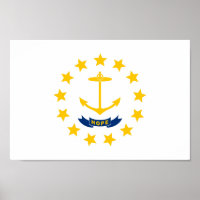 State flag of Rhode Island