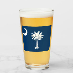 State Flag of South Carolina Glass
