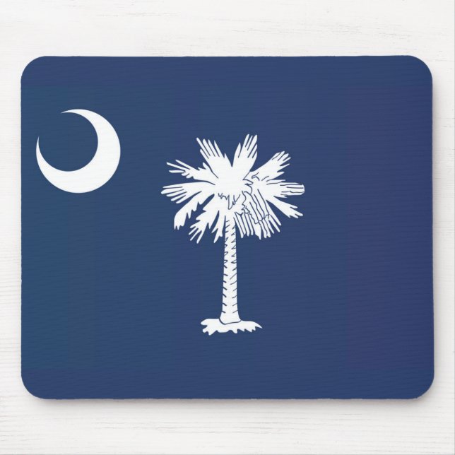 State Flag of South Carolina, USA Mouse Pad (Front)